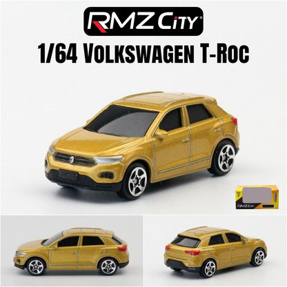 1/64 RMZ CiTY Miniatura de Carro de Brinquedo Diecast Modelo 3 polegadas Rodas Livres Coleção Adequado para Hot Wheels Presente para Crianças Meninos Criança