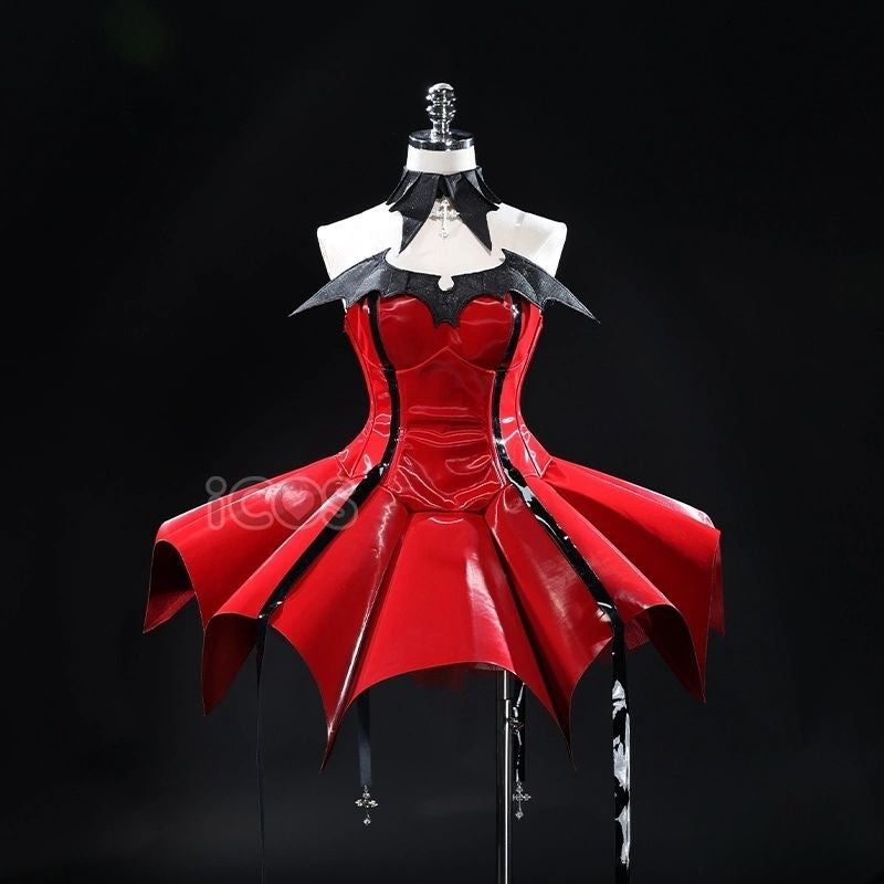 Utau Tsukiyomi Devil Costume Shugo Chara Cosplay Costume Full Set Anime Halloween Party Carnival Stage Performance Show