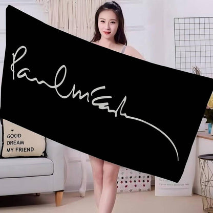 S_Smiths Fashion P_Paul Microfiber Beach Towel Absorbent Quick Dry Soft Yoga Swimming Resort Mountain Climbing Towel
