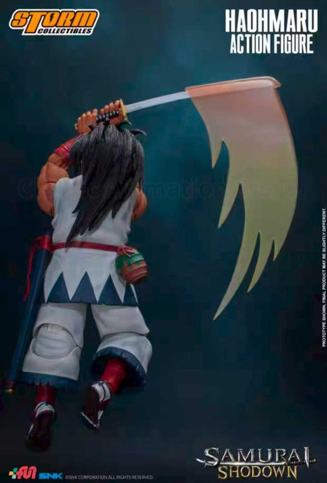 ?Original?Storm Toys SNK Samurai Shodown Haohmaru Original Color&Blood Version 1/12 Action Figure Model Toy