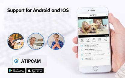 1080P Bird Feeder Camera Built-in Battery Solar Low Power Night Vision Outdoor IP66 Waterproof 2.4G WIFI Camera Connected Feeder