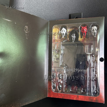 18CM NECA Scream PVC Action Figure Horror Face Figurine Toy Exclusive Collectible Model Gifts