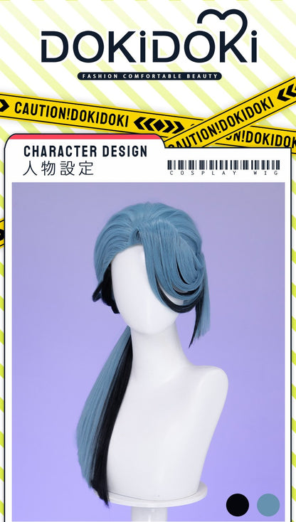?Ready for Ship?Idia Malleus Leona Vil Crowley Wig Game Cosplay DokiDoki Men 120cm Long Hair Fiber Idia Halloween  Free Wig Cap