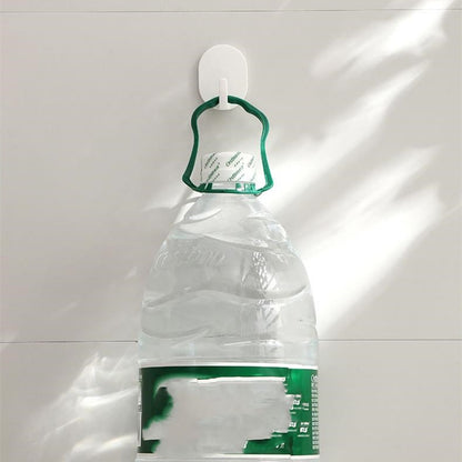 Hot Sale 4Pcs Self Adhesive Clothes Hook Wall Door Hook Bathroom White Towel Hanger Kitchen Wall Hanger Bathroom Accessories