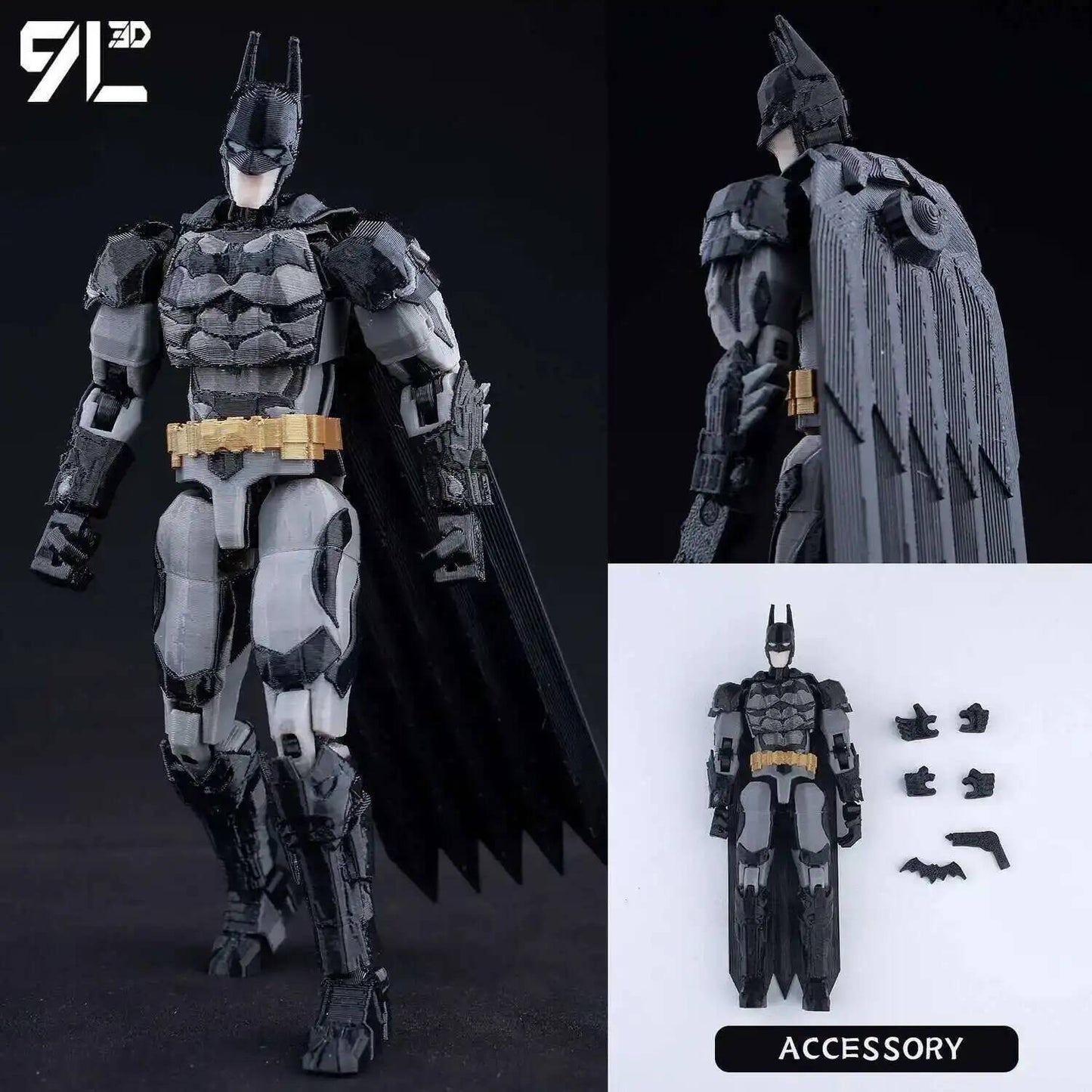 9L3D Superman Menino Invencível Batman Boneco Articulado LUCKY13 Multiarticulado Poseable T13 Titan13 Herói Modelo Dummy13 Brinquedos Colecionáveis