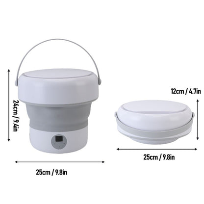 Mini Turbo Dishwasher 5L Foldable Portable Dish Washer Vegetable Washing Machine For Home Travel Hotel RVs
