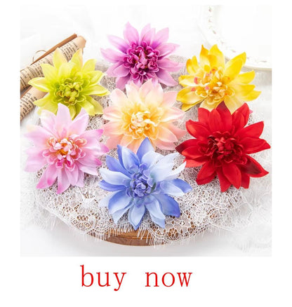 Artificial Flower Burned Edge Rose Wedding Bridal Bouquet Decor Home Outdoor Garden Festival Party Wreath Diy Ins Gift Scrapbook