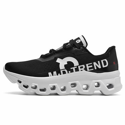 Tênis Masculino com Amortecimento para Corrida Tênis Esportivo Leve Casual Masculino Antiderrapante Tênis Esportivo para Viagens ao Ar Livre Caminhada