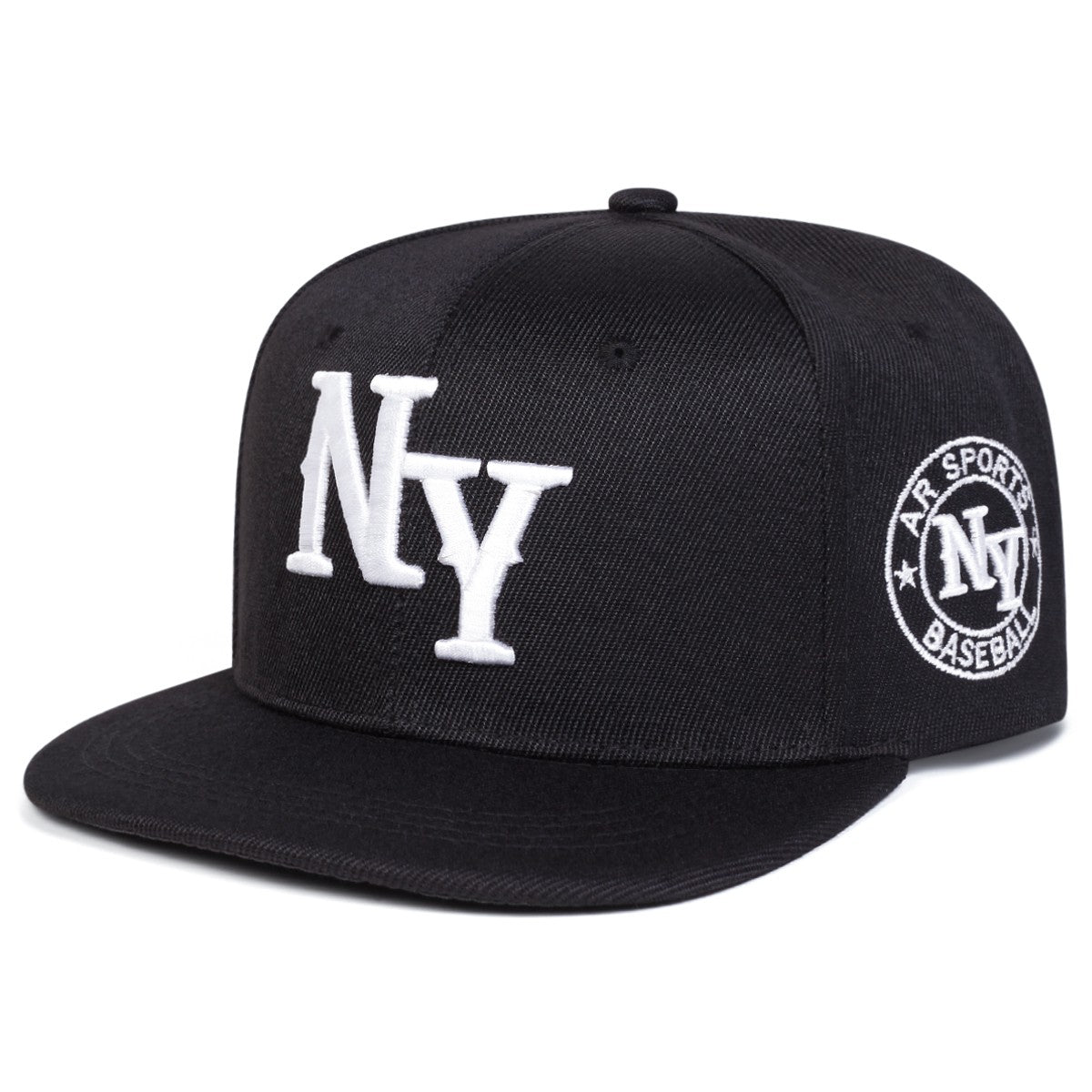 Bonés de beisebol casuais ajustáveis para primavera e outono, bonés unissex bordados com letras NY, estilo hip-hop, para uso ao ar livre, chapéu de proteção solar, boné esportivo