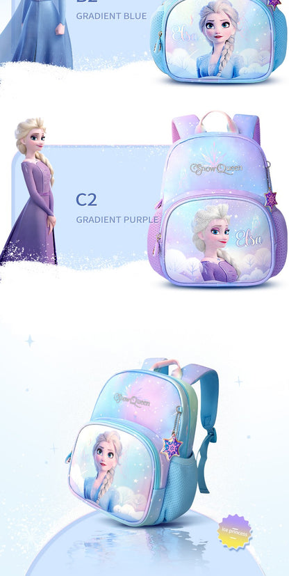Disney Toddler Backpack: Frozen Princess Elsa Backpack for Little Girls - Lightweight Large Capacity School Bag for Nursery