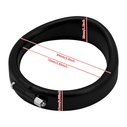 Anel de Acabamento do Farol de 7'' para Motocicleta + Capa de Luz de Neblina de 4.5'' + Anel de Acabamento do Pisca Estilo Visor para Harley Touring Road King Softail