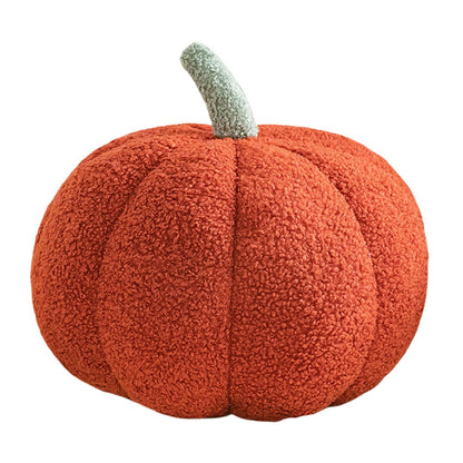 20/28CM Halloween Simulated Pumpkin Pillow 3D Pumpkin Shaped Pillow Stuffed Throw Pillow Holidays Props Decorative Throw Pillow