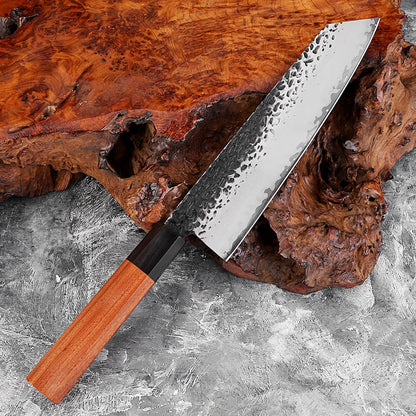 1-7 PCS Knife Set,Professional 3-Layer Composite Steel Kitchen Knives Set,Ultra Sharp Japanese Chef Knife with Octagonal Handle