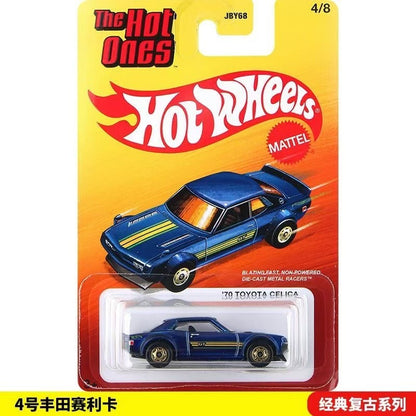 2026 Mattel Novas Hot Wheels Retro Super Hot Porsche 917 Volkswagen T1 Datsun Ford Gt Liga Modelo de Carro de Brinquedo Fundido Presente de Aniversário de Feriado Jby68