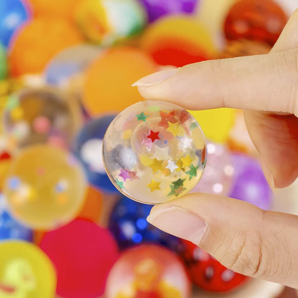 10-50Pcs Bouncy Ball Toys Kid Birthday Party Favors Gifts for Guests Rubber Bouncing Ball Pinata Goody Bag Fill Prizes