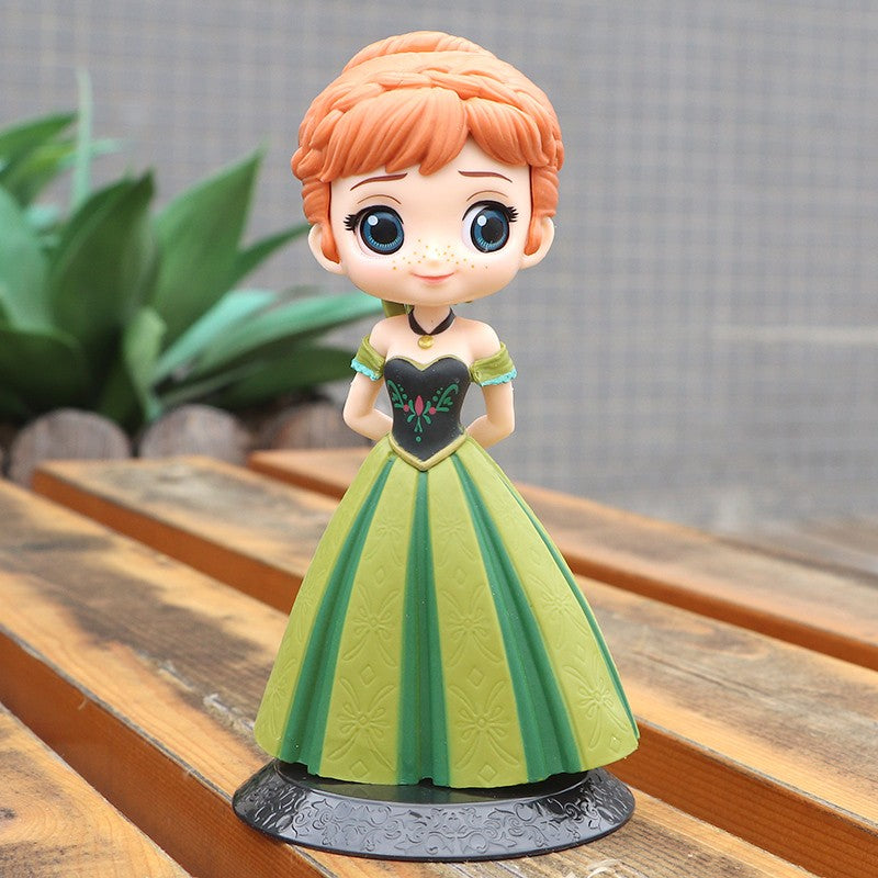 Princesa Disney Ariel Rapunzel Cinderela Sereia Anna Elsa Bela Sofia Branca de Neve Mulan A Pequena Sereia Bonecos Brinquedos Presente Infantil