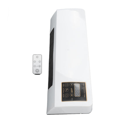 Pequeno Condicionador Aquecedor Portátil Montado na Parede Condicionamento Ventilador Quente para Banheiro Quarto Plugue UE 220V