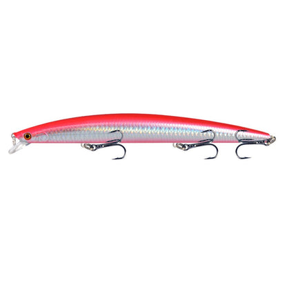 1pcs 18cm 24g Minnow Fishing Lure Laser Hard Artificial Bait Plastic Big Fake Fish Lures Sea Fishing Bait Crankbait Wobblers
