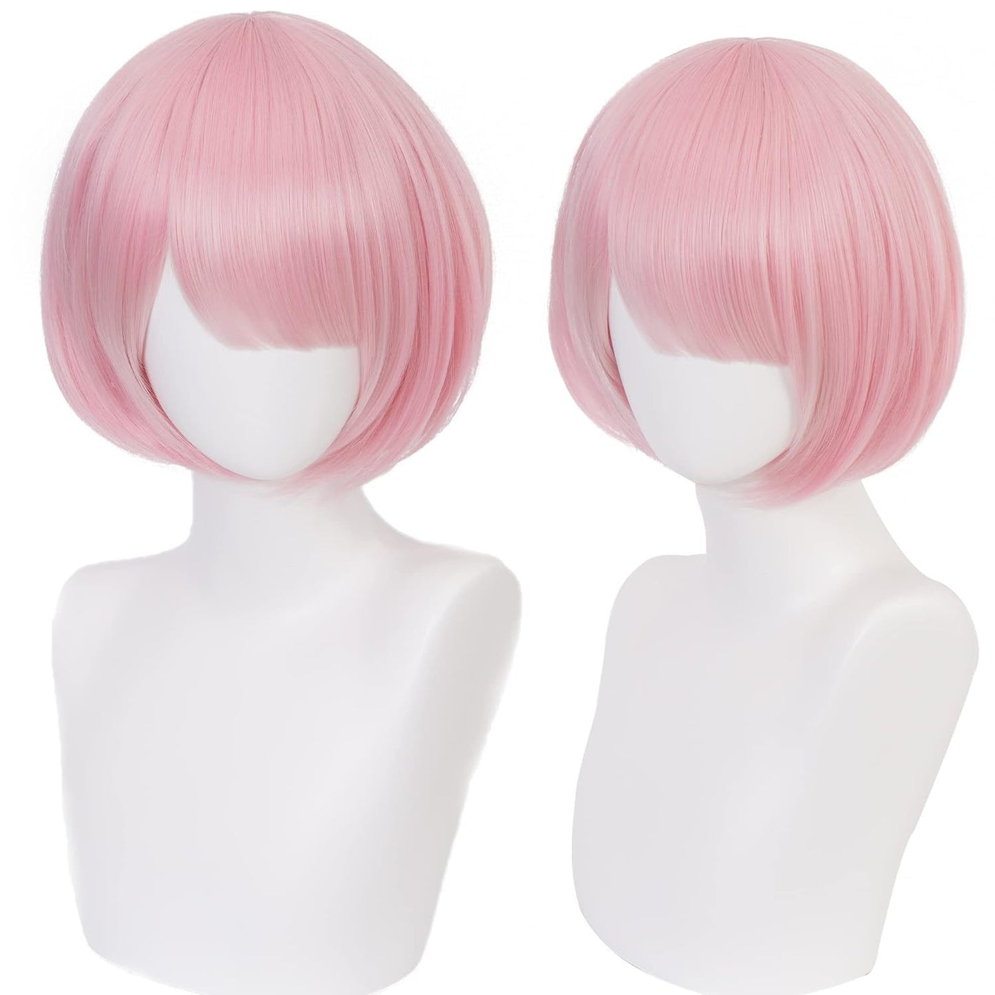 Angel Devil for Chainsaw Man Bangs Long Orange Brown Cosplay Wigs Halloween Costume Party AdultHair Wig