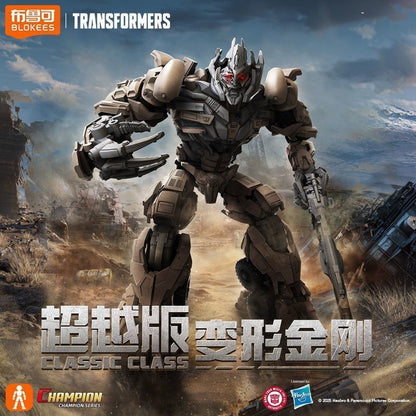 Blokees Bumblebee Megatron Action Figure Classe Clássica Estatueta Colecionável Transformável Modelo Estátua Decoração de Quarto Brinquedos de Mesa Presente
