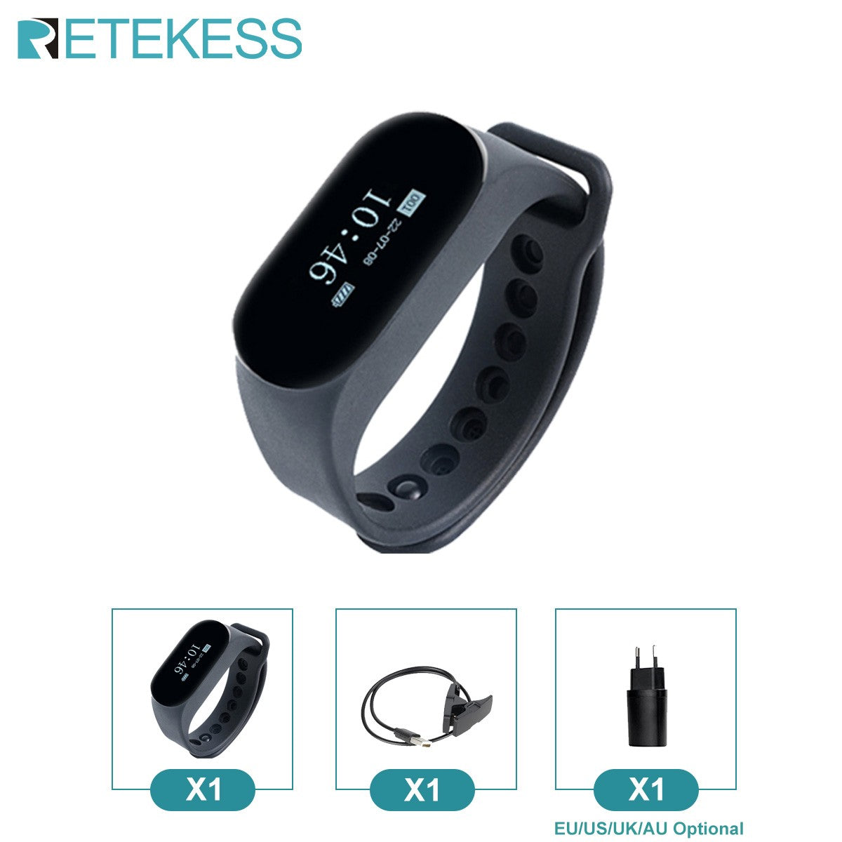 Sistema de chamada para garçons de restaurante com narguilé Retekess TD112, pager de relógio à prova d'água, botões de chamada de garçom TD032 para bar, café, clínica, hotel