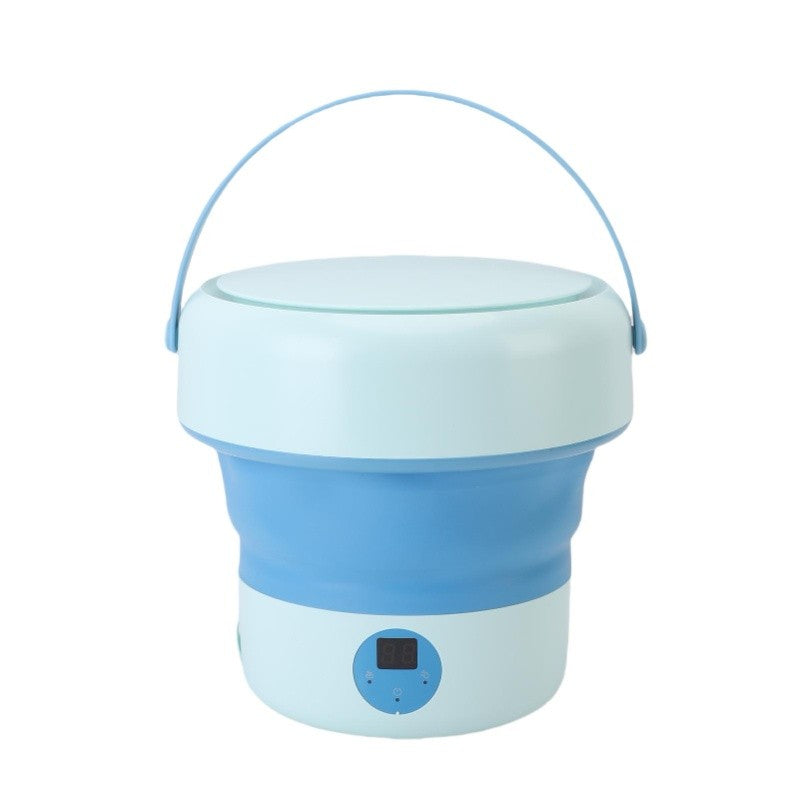 Mini Turbo Dishwasher 5L Foldable Portable Dish Washer Vegetable Washing Machine For Home Travel Hotel RVs