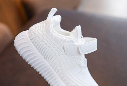 Spring Kid Shoes New Fashion Versatile Girl Sneakers Comfort Soft Sole Anti Slip Simple Boy Shoe Breathable Classic Casual Shoes