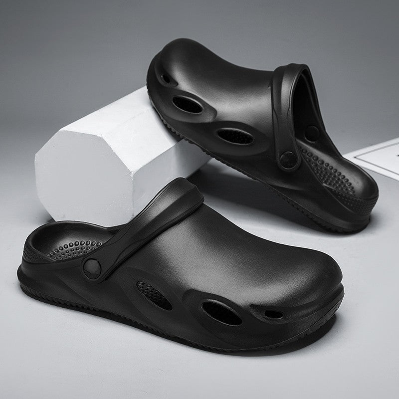 Men Outdoor Sandals Beach Comfortable Clogs Soft Slides Men Casual Shoes Garden Shoes  Lazy Shoes Are Lightweight and Versatile