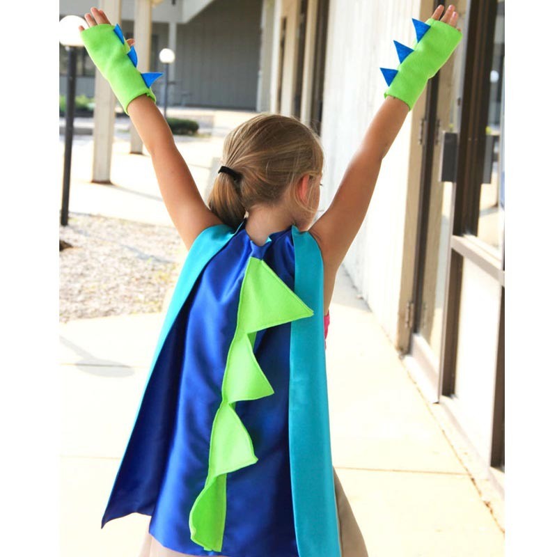 Dinosaur Cloak Costume for Children, Toothless Dragon Cosplay, Cape for Boys and Girl, Birthday Party, Fancy Cape, Mask Clothing