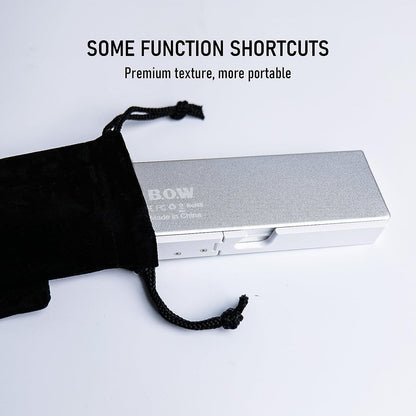 Foldable Bluetooth Keyboard with Magnetic Stand Aluminum Alloy Mini Folding Keyboard Rechargeable Keyboard for Tablet,iPad
