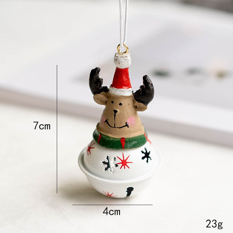 Metal Iron Red Mailbox Hanging Ornament Christmas Tree Pendant Letters To Santa Claus Home Christmas Decoration