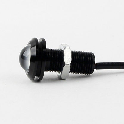 2-10 PCS 23mm 18mm Car Eagle Eye Light DRL LED Daytime Running Lights 12V Motorcycle COB Beads Backup Signal Lamps