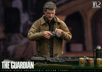 Original 1/12 The Last Of Us Action Figure Série de Modelos Guardião Joel Miller Bonecos Colecionáveis Presente