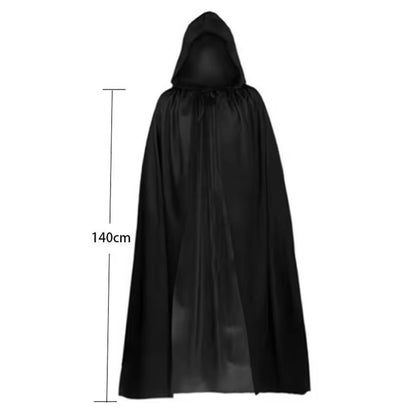 2026 Halloween Reaper Costume Set, including Death Gloves, Masks, Sickles, Role-Playing Costumes, and Adult Reaper Cloaks
