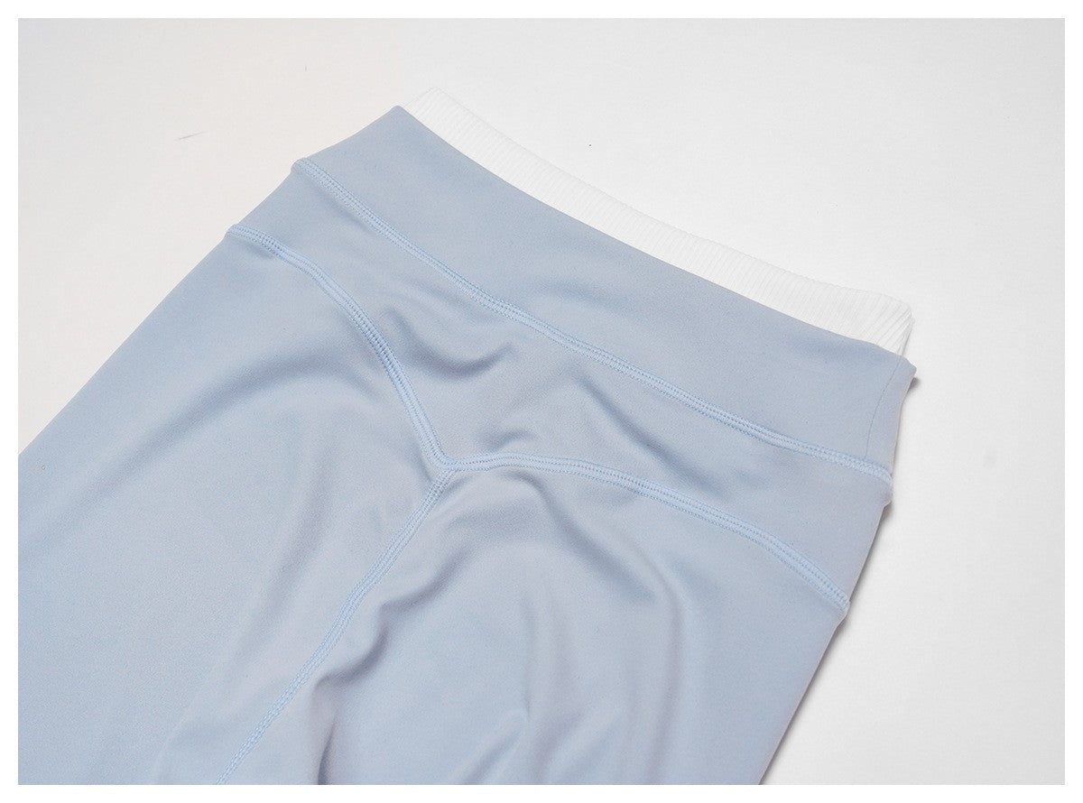 High Waist Fitness Sports Leggings Solid Yoga Leggings Women Gym Workout Trousers Female Quick Dry Push Up Slim Yoga Pants