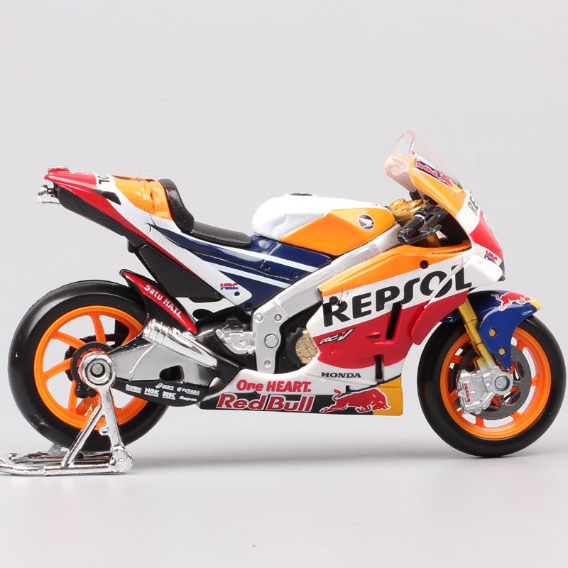 Crianças 1/18 Maisto Honda RC213V Repsol #26 Dani Pedrosa 2018 GP Modelo de Moto de Corrida Brinquedo Miniaturas Colecionáveis