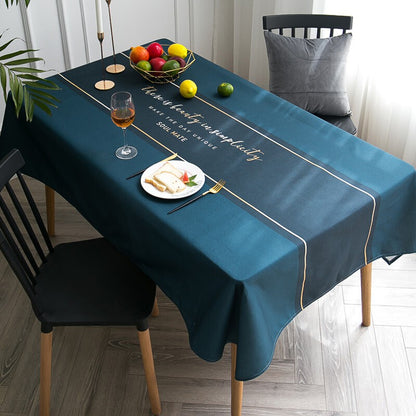 Modern Household Anti-fouling Nordic Tablecloth Rectangular Coffee Table Waterproof And Oil-proof Fabric Tablecloth Mantel Mesa