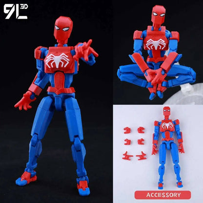 9L3D Superman Menino Invencível Batman Boneco Articulado LUCKY13 Multiarticulado Poseable T13 Titan13 Herói Modelo Dummy13 Brinquedos Colecionáveis