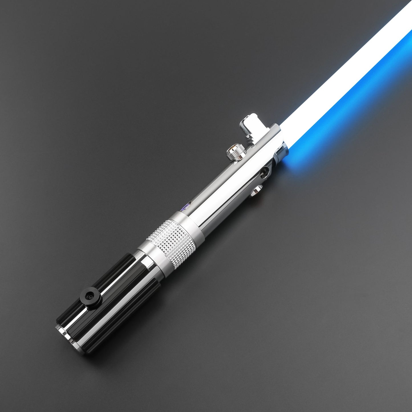 TXQSABER Anakin Lightsaber Natal Laser Pixel placa RGB Smooth Swing Punho de Metal com Lâmina de Tira de LED SDCard Proffie