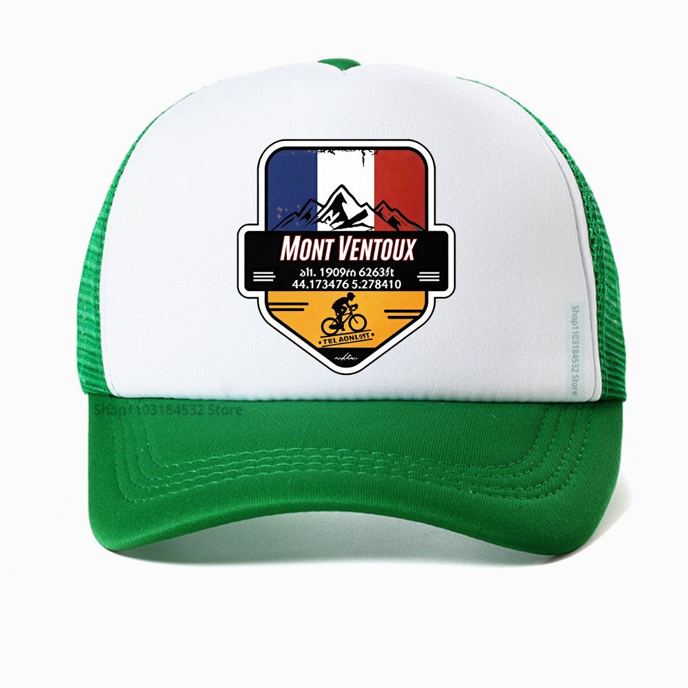 Col du Tourmalet Cycling Ive Done It Baseball Cap men mesh Breathable Snapback hats Outdoor Sports hats Bones