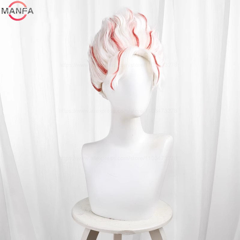 Momo Ayase Ekalun  Cosplay Wig Anime Dandadan Cosplay Short Brown Heat Resistant  Hair Anime Cosplay Wigs + Wig Cap