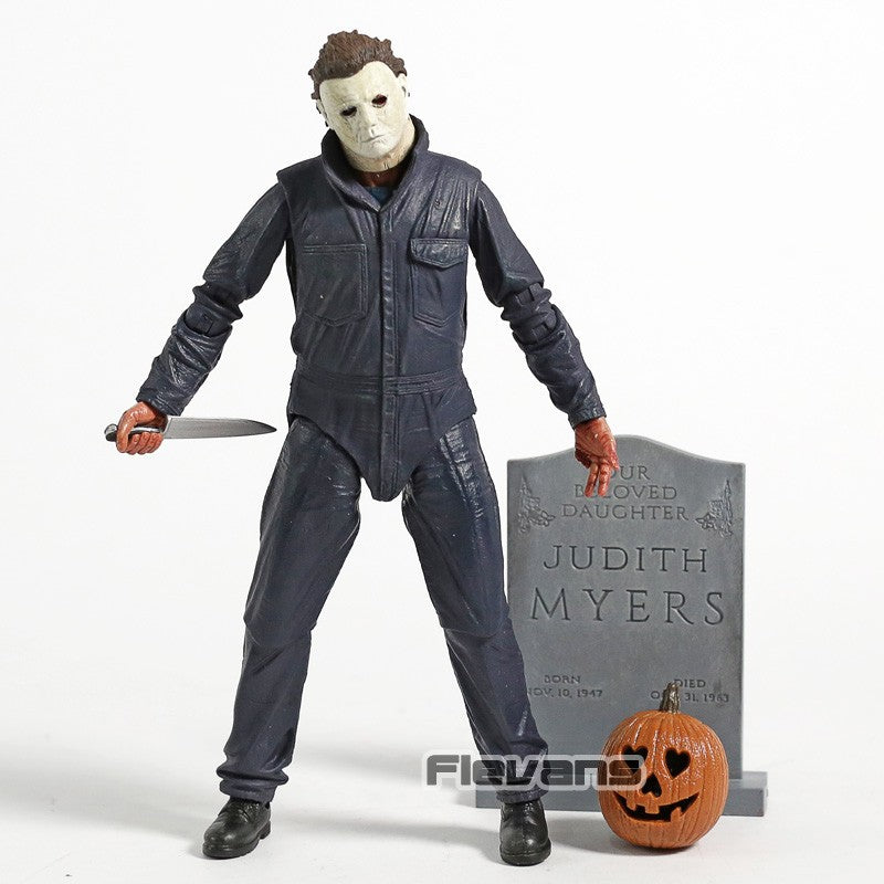 NECA Halloween Michael Myers Laurie Strode Gremlins Horror Movie Action Figure Toy