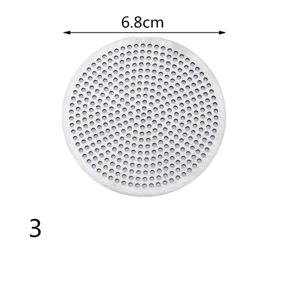 304 stainless Hair Filter Floor drain pad Tool Bathroom Accessories Shower Drain Cover  Drains Cover Sink Strainer