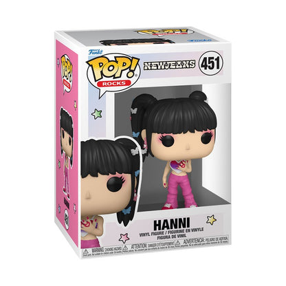 Funko Pop NewJeans Band Hanni Bonecos de Ação Modelo Brinquedos Desenho Animado Kawaii Estatueta Colecionável Edição Limitada Bonecos de Vinil Presentes