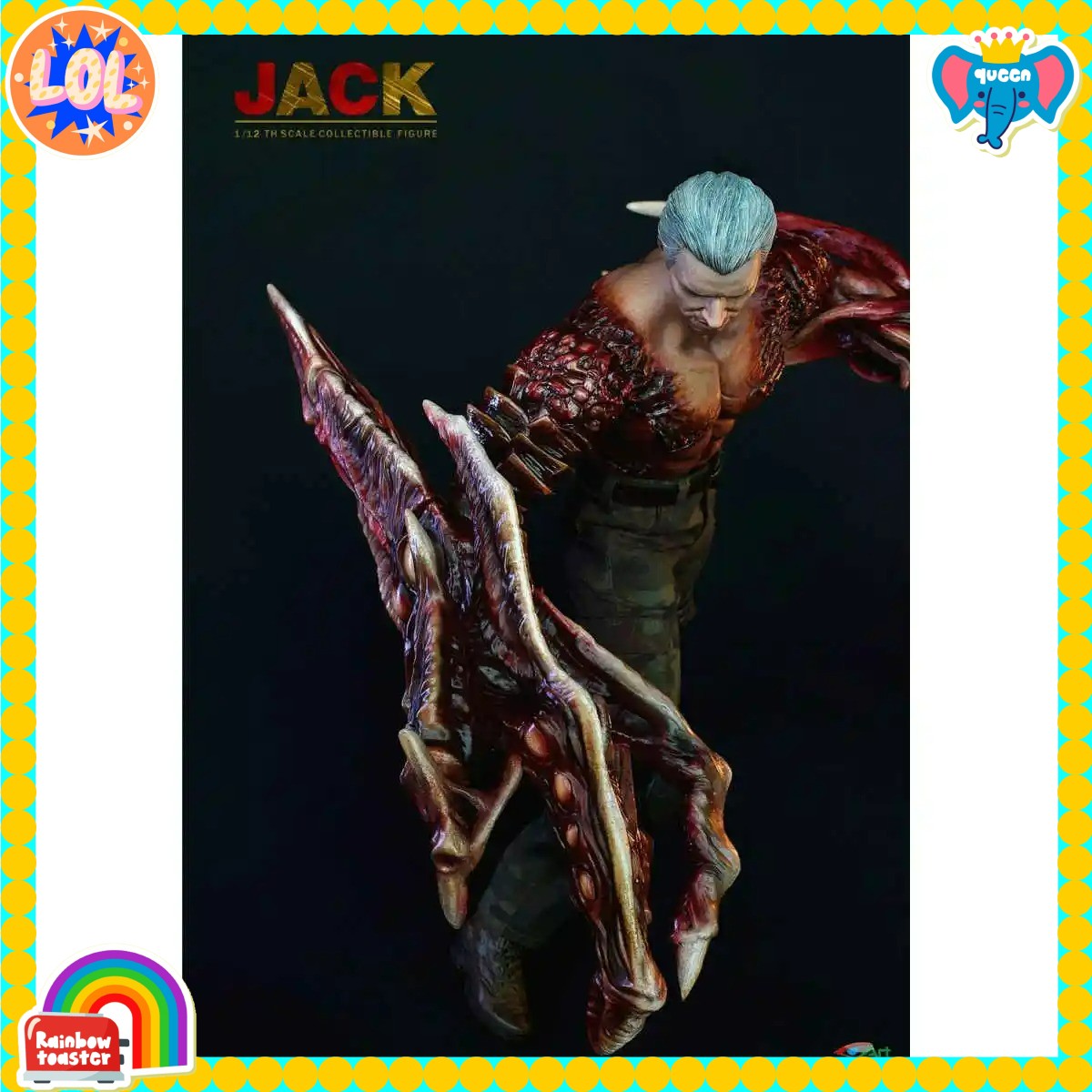 BY-ART 1/12 Resident Evil Jack Krauser Jack Krauser Action Figure BY-G04 Toy Collection Gift In Stock