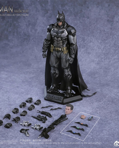 100%Original LPZZ Studio 1/12 Deathstroke Batman Arkham Knight Batsuit V8 04 Bonecos de Ação Modelo do Filme do Batman