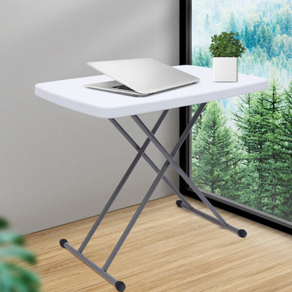 Portable Folding Table?Adjustable Height and Foldable Design Table,HDPE and steel Material,High Stability Table