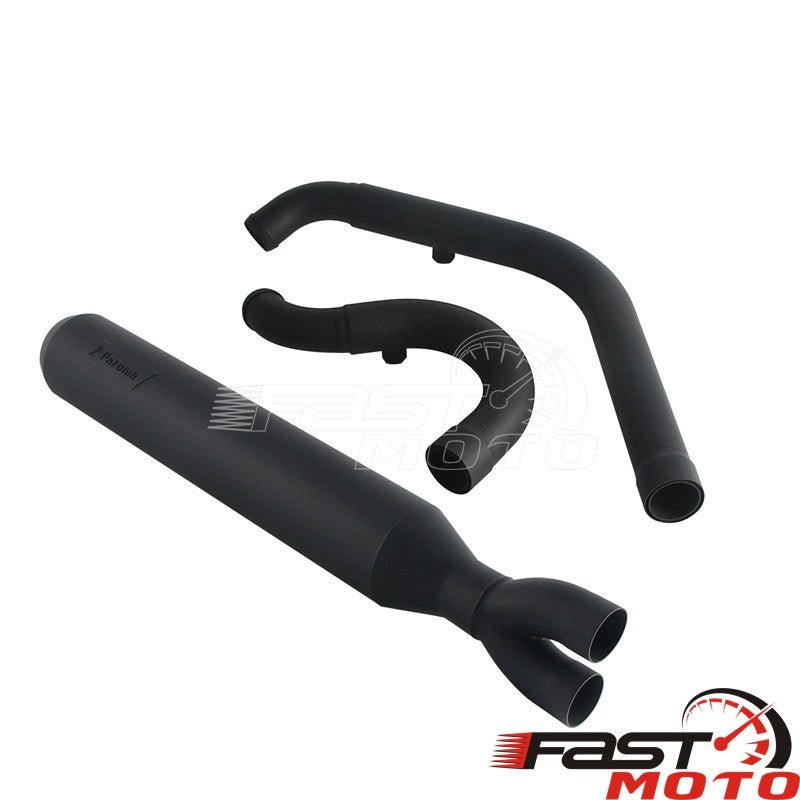 2-into-1 Motorcycle Exhaust System Muffler Pipe For Harley M8 Softail 2018-2026 FXST FXBB FXBBS FXFBS FXFB FLSL FLDE FXLR FXLRS