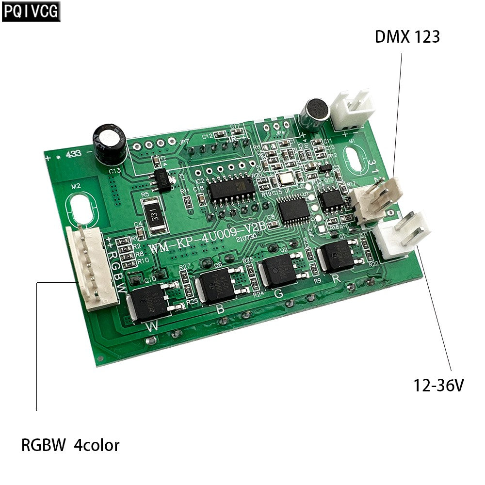 RGB 3 Color RGBW 4 Color Motherboard Led Par Lights 54x3w 36X3w Repair Parts
