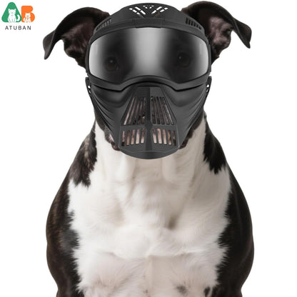 Óculos de proteção para cães ATUBAN raças grandes, óculos de sol de proteção UV de rosto inteiro para cães, proteção contra vento, poeira e neve para olhos de animais de estimação